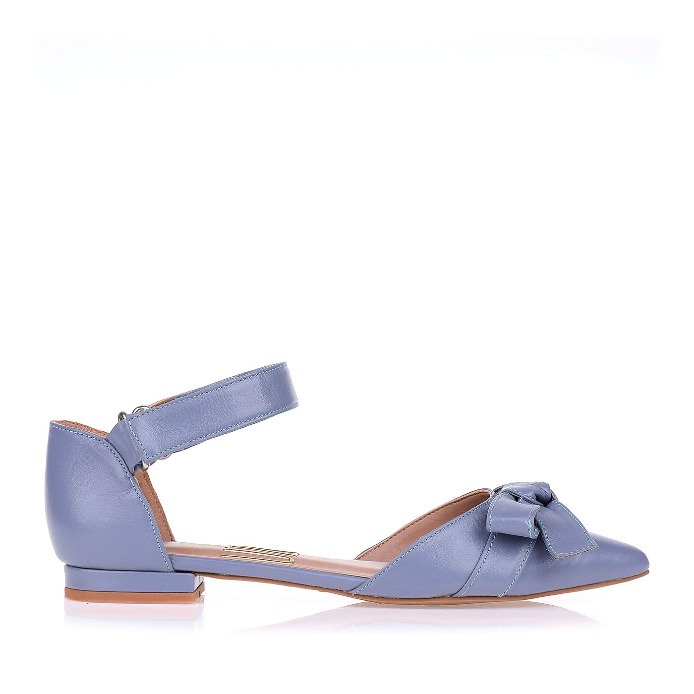 Sapatilha Veneto Couro Denim