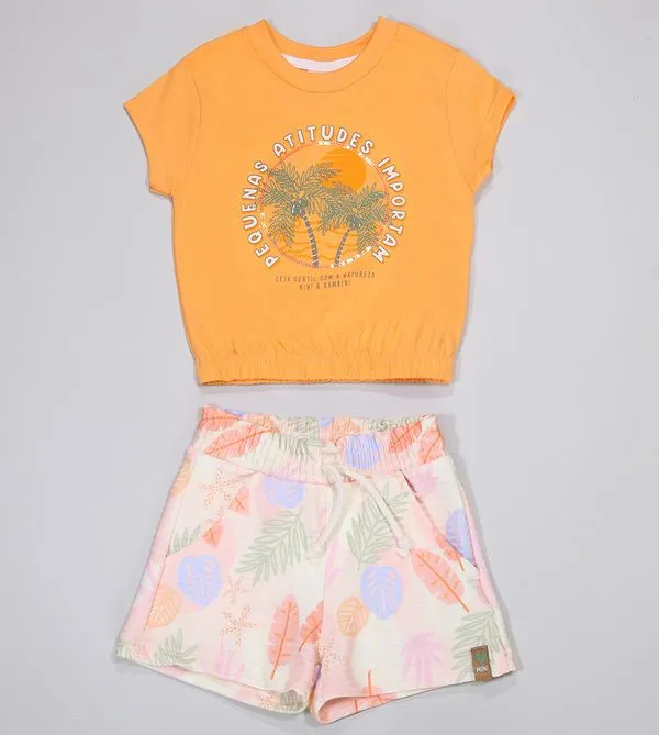 Conjunto Pequenas Atitudes Importam - N6385 Laranja - 8