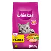Ração Whiskas Gatos Adultos Frango 900 g