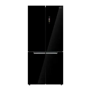 Geladeira Frost Free Multidoor 515L Smart Inverter Black Glass Midea MDRF691FGDGL3 - Bivolt