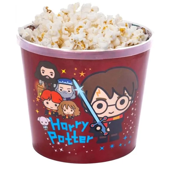 Balde de Pipoca Harry Potter Estampado Bacia 2.1L Original
