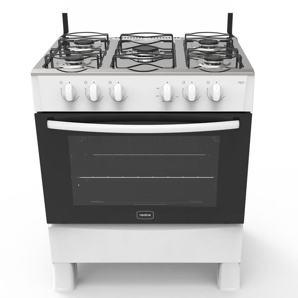 Fogão 5 Bocas a Gás Realce Bivolt CR202