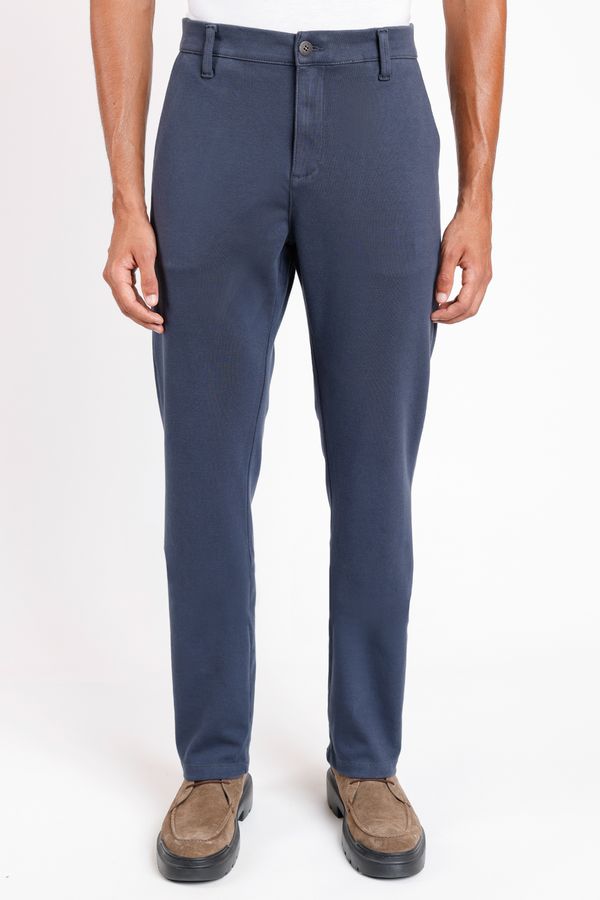 Calça Chino Color Regular Comfort Marinho - 48
