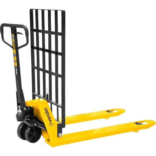 Paleteira hidráulica 2,5 tf 1.220 mm x 685 mm roda simples PGN 256 VONDER
