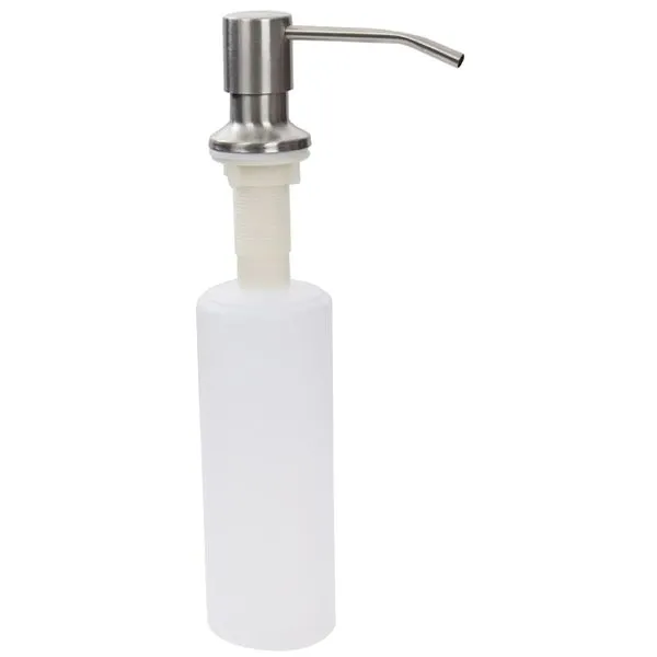 Dispenser Dosador de Embutir Aço Inox 500ml - DIS-003-500 - STILLUS HOME
