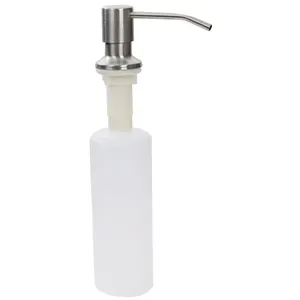 Dispenser Dosador de Embutir Aço Inox 500ml - DIS-003-500 - STILLUS HOME