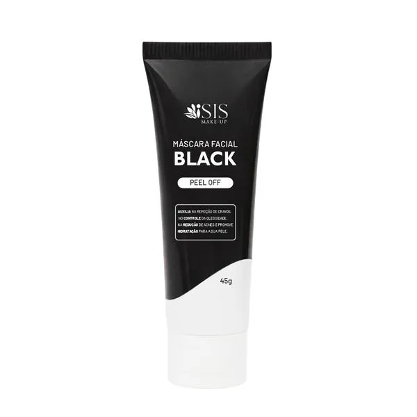 Máscara Facial Ísis Make-Up Peel Off Black 45g