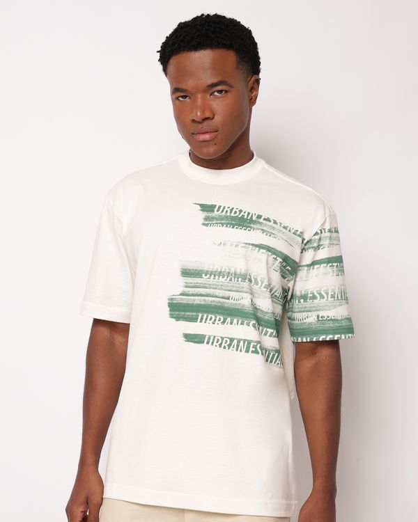 Camiseta Masculina Algodão com Estampa Off White P