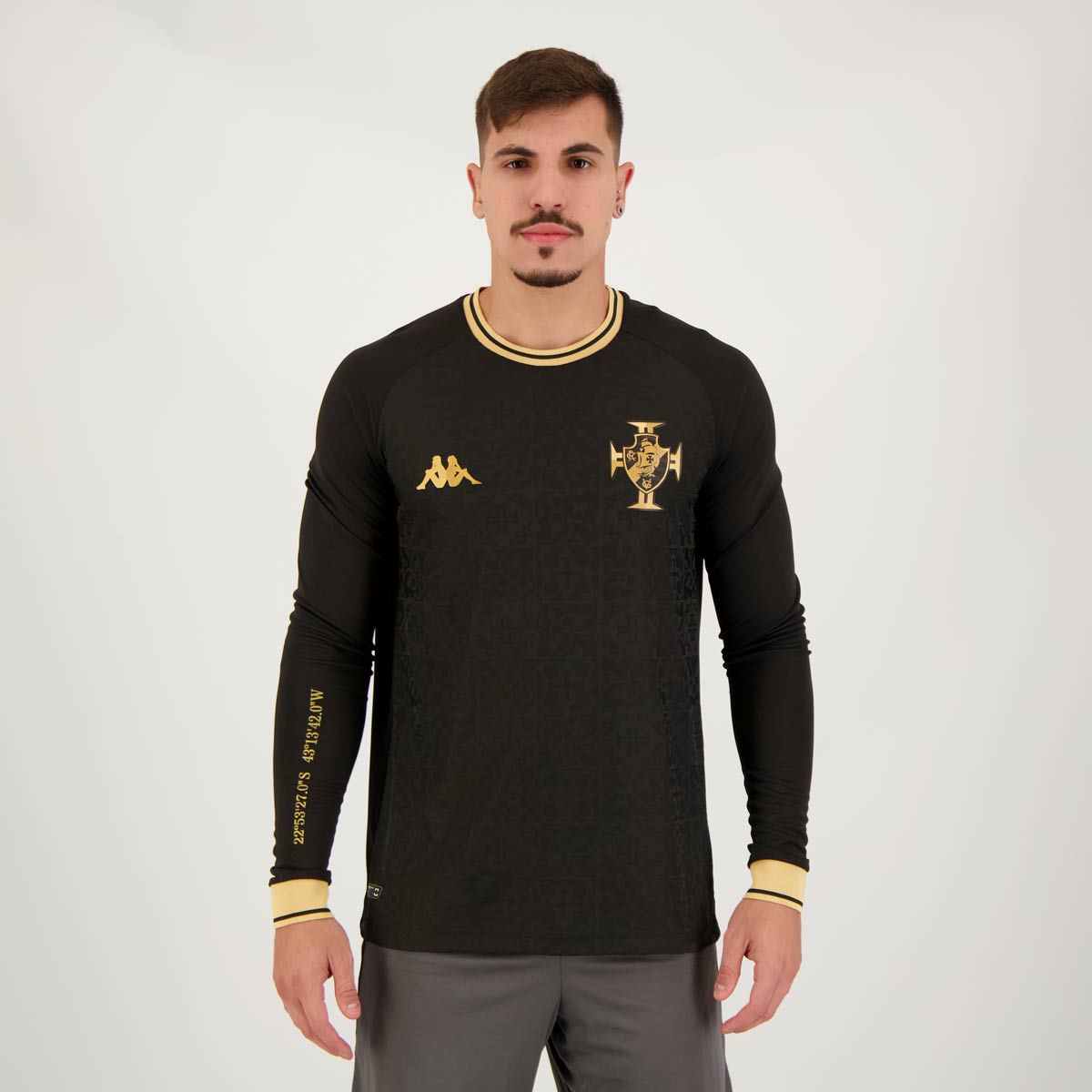 Camisa Kappa Vasco Goleiro III 2022 Manga Longa