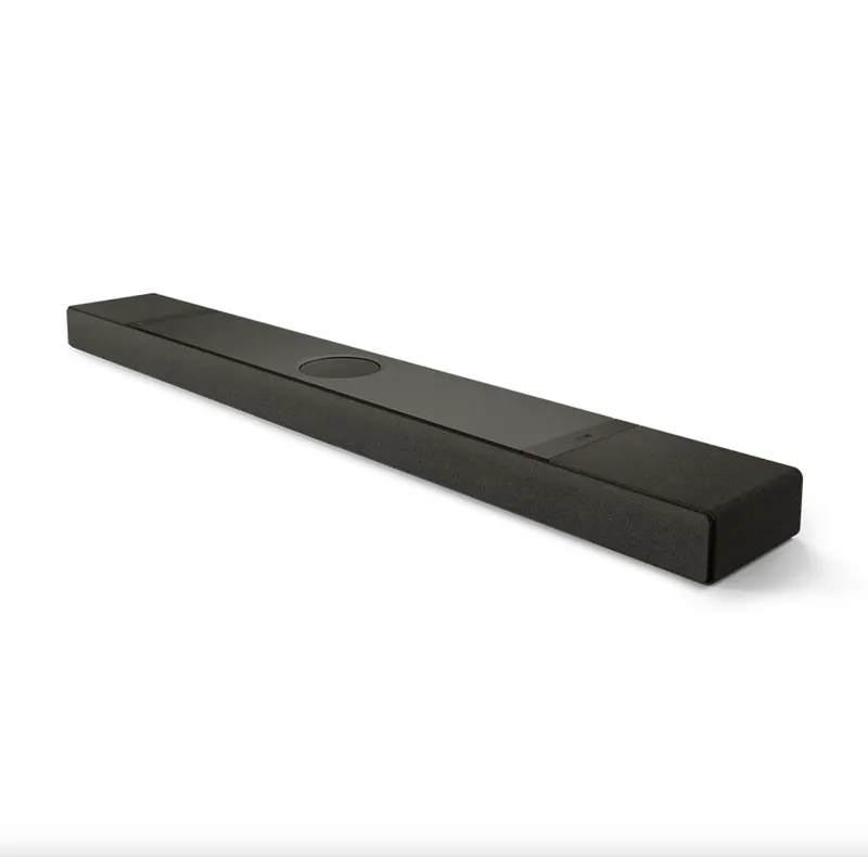 KEF XIO Soundbar Dolby Atmos e áudio espacial 5.1.2 ( Slate Black )