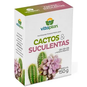 Fertilizante Vitaplan Mineral Misto Para Cactos E Suculentas 150g - 8000407-U (MP)