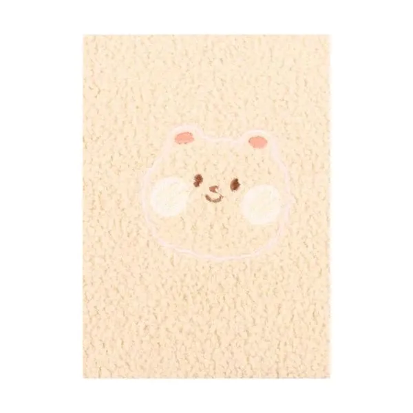 Caderno Pautado UNISO Veludo Bochecha Capa Suave 145X210MM A5 80 Folhas Marrom Creme Caderno Pautado UNISO Veludo Bochecha 145X210MM A5 80 Folhas Marrom Creme
