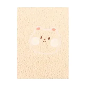 Caderno Pautado UNISO Veludo Bochecha Capa Suave 145X210MM A5 80 Folhas Marrom Creme Caderno Pautado UNISO Veludo Bochecha 145X210MM A5 80 Folhas Marrom Creme