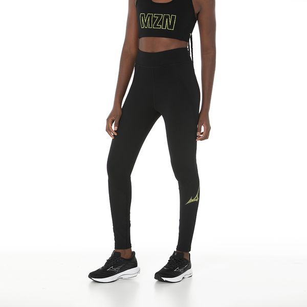 Legging de Corrida Feminina Mizuno Run Easy P Preto