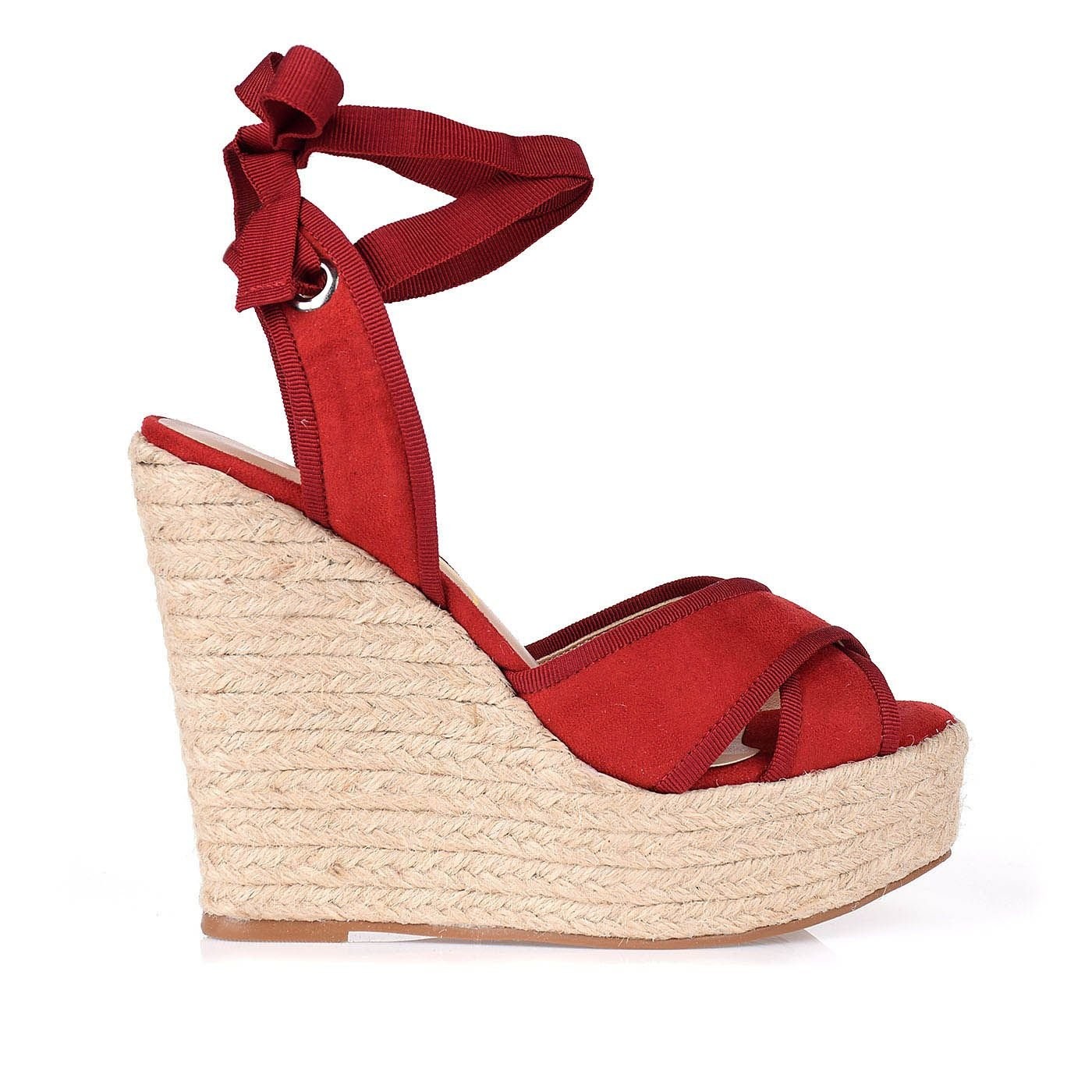 Plataforma Salto Alto Gorg Carmim