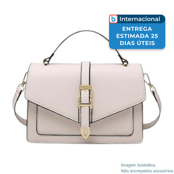Bolsa Travistar Crossbody Com 2 Alças Bege A-MBI