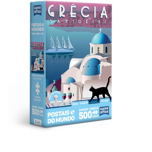 QC 500 PC NANO - GRECIA - POSTAIS DO MUNDO - TOYSTER