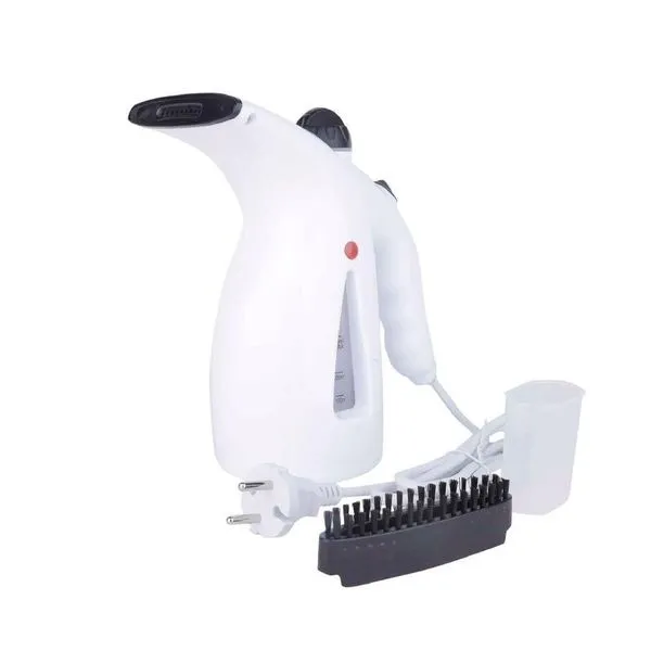 Vaporizador de Roupas Portátil OEM Uso Doméstico Viagem 800W Reservatório 0,3L 8 Saídas de Vapor Branco 110V Vaporizador de Roupas Portátil OEM 800W Reservatório 0,3L 8 Saídas de Vapor Branco 110V