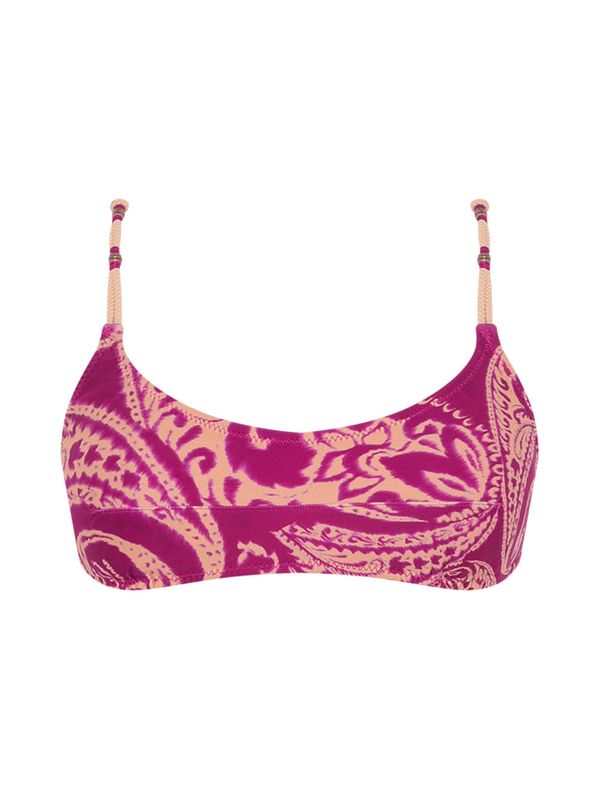 Top Faixa Estampado Provence ROSA G