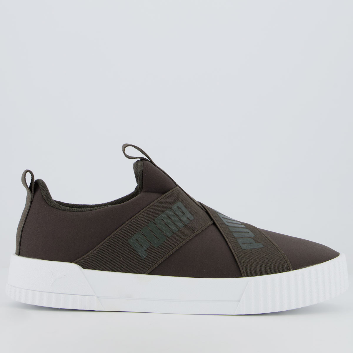 Tênis Puma Carina Slip-On BDP Feminino Verde