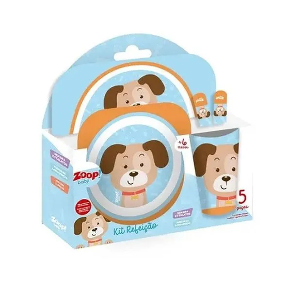 Kit Alimentação Zoop 5 Peças Cachorro ZP00827 (MP)