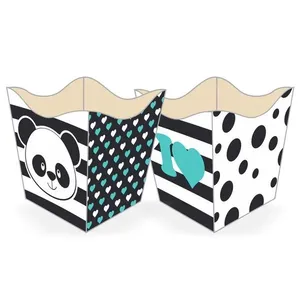 Cachepot De Papel Panda Pequeno - 10 Unidades