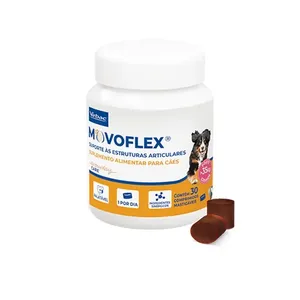 Suplemento Alimentar Movoflex 6g para Cães Virbac 30 comprimidos