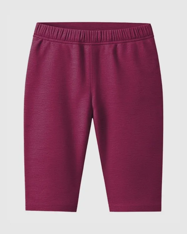 Bermuda Infantil Menina Ciclista Em Algodão Malwee Kids Vermelho - 1