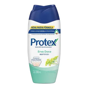 Sabonete Líquido Corporal Protex Antibacteriano Erva Doce 250ml