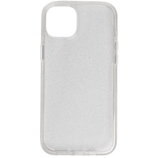 Capinha De Celular Iphone 15 Plus Bibi Cell Transparente Com Glitter (MP)