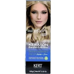 TONAL KERATON BANHO D BRILHO PASTEL LOURO 100G