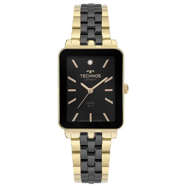 Relógio Technos Feminino Cerâmica Dourado - 2035MZP/1P 2035MZP/1P