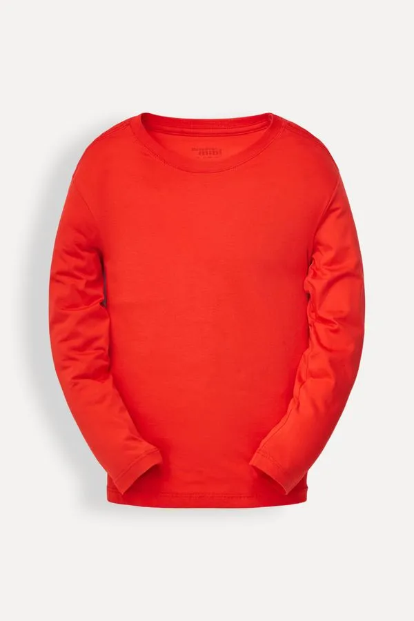 Camiseta Mini Basica Pima Vermelho - 12