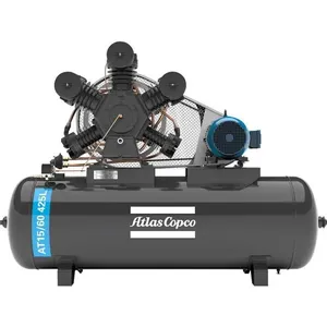 Compressor de Ar 15hp 60pcm 425L 220V/380V Trifásico AT ATLAS COPCO