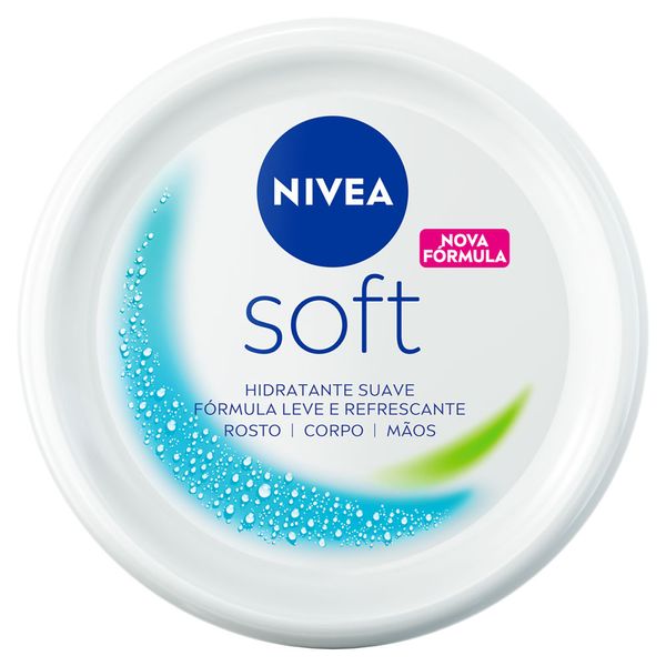 NIVEA Creme Hidratante Soft 48g Creme Hidratante Nivea Soft Pote 49g