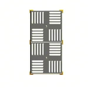 Dispositivo Caixilho 15x30cm em Latão e Aço Inoxidável para Piscinas de Alvenaria Inaqua Dispositivo Caixilho 15x30cm Latão e Inox para Piscinas de Alvenaria Inaqua