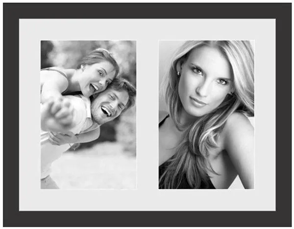 Painel Multifoto Insta Kapos 68887 Para 2 Fotos 10x15 18x28 Preto