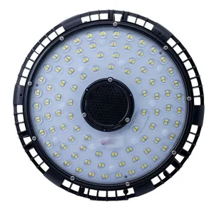 Luminária LED de Embutir High Bay Preta Bivolt Kian Luminária High Bay Led 150w Luz Branca 15000 Lúmens Bivolt Kian