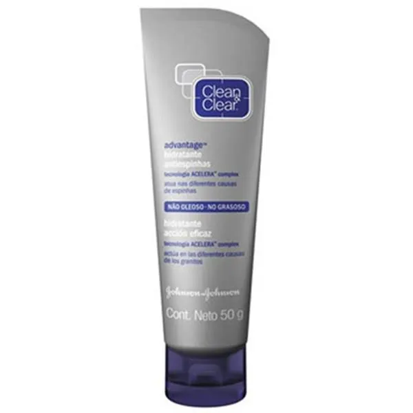 Loção Facial Anti-Acne Clean Clear Hidratante 50g