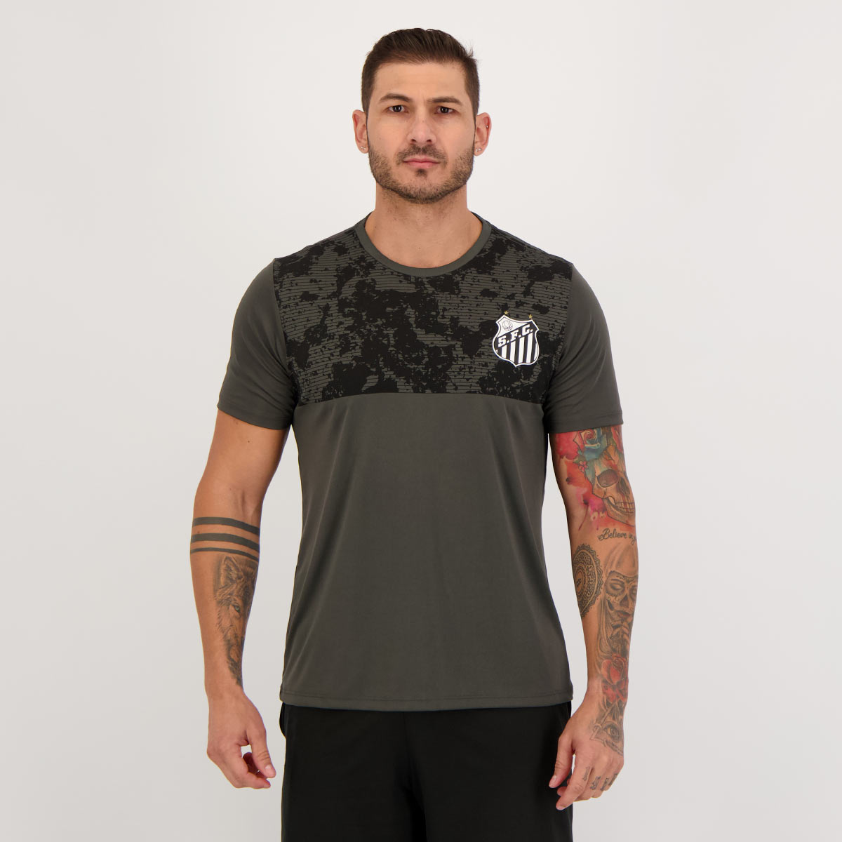 Camisa Santos Heed Chumbo