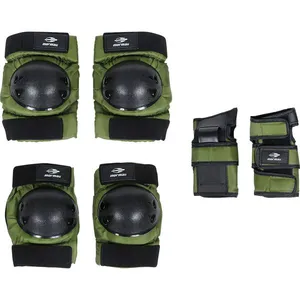 Kit de Proteção Mormaii Preto e Verde Bel P / Preto