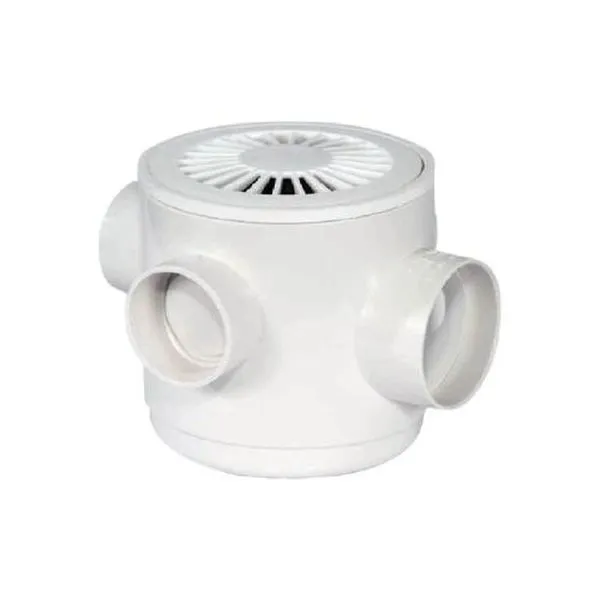 Caixa Sifonada Redonda Eb1.100X50 para Esgoto e Drenagem em Pvc e Pp 100mm X 50mm Socel Caixa Sifonada Redonda Eb1.100X50 para Esgoto e Drenagem em Pvc e Pp Socel