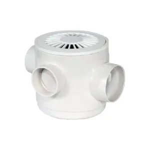 Caixa Sifonada Redonda Eb1.100X50 para Esgoto e Drenagem em Pvc e Pp 100mm X 50mm Socel Caixa Sifonada Redonda Eb1.100X50 para Esgoto e Drenagem em Pvc e Pp Socel