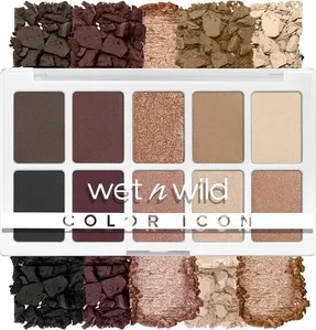 Paleta De Sombra Com 10 Cores Wet N Wild Color Icon
