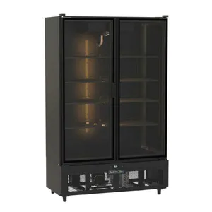 Visa Cooler Expositor De Bebidas 2 Portas Prime Preto Prev2p 220v - Venâncio