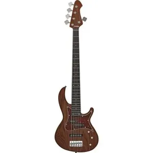 Contrabaixo Pro II 313-MK2-5 Detroit 5 Cordas com Corpo em Ash e Captadores Alnico-5 Open-pore Natural Aria Guitars Contrabaixo Pro II 313-MK2-5 Detroit 5 Cordas com Corpo em Ash Open-pore Natural Aria Guitars