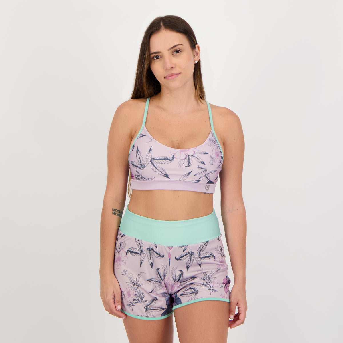 Top Area Sleek Feminino Lilas