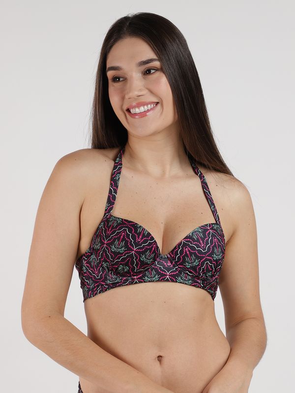 Biquíni Top Com Franzido Feminino MULTICOLORIDO GG
