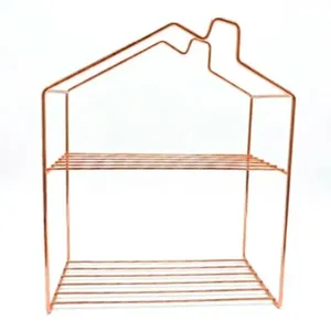 Prateleira De Parede Arthi Rose Gold 31,5x37cm (MP)