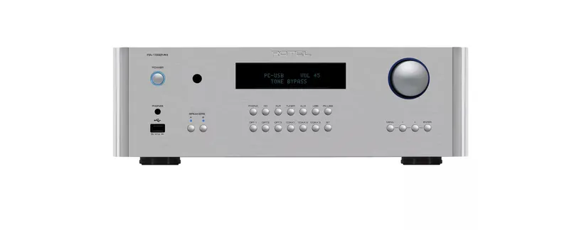 Amplificador Integrado Rotel RA-1592 MKII - 200W RMS com DAC e Bluetooth Silver - 220V